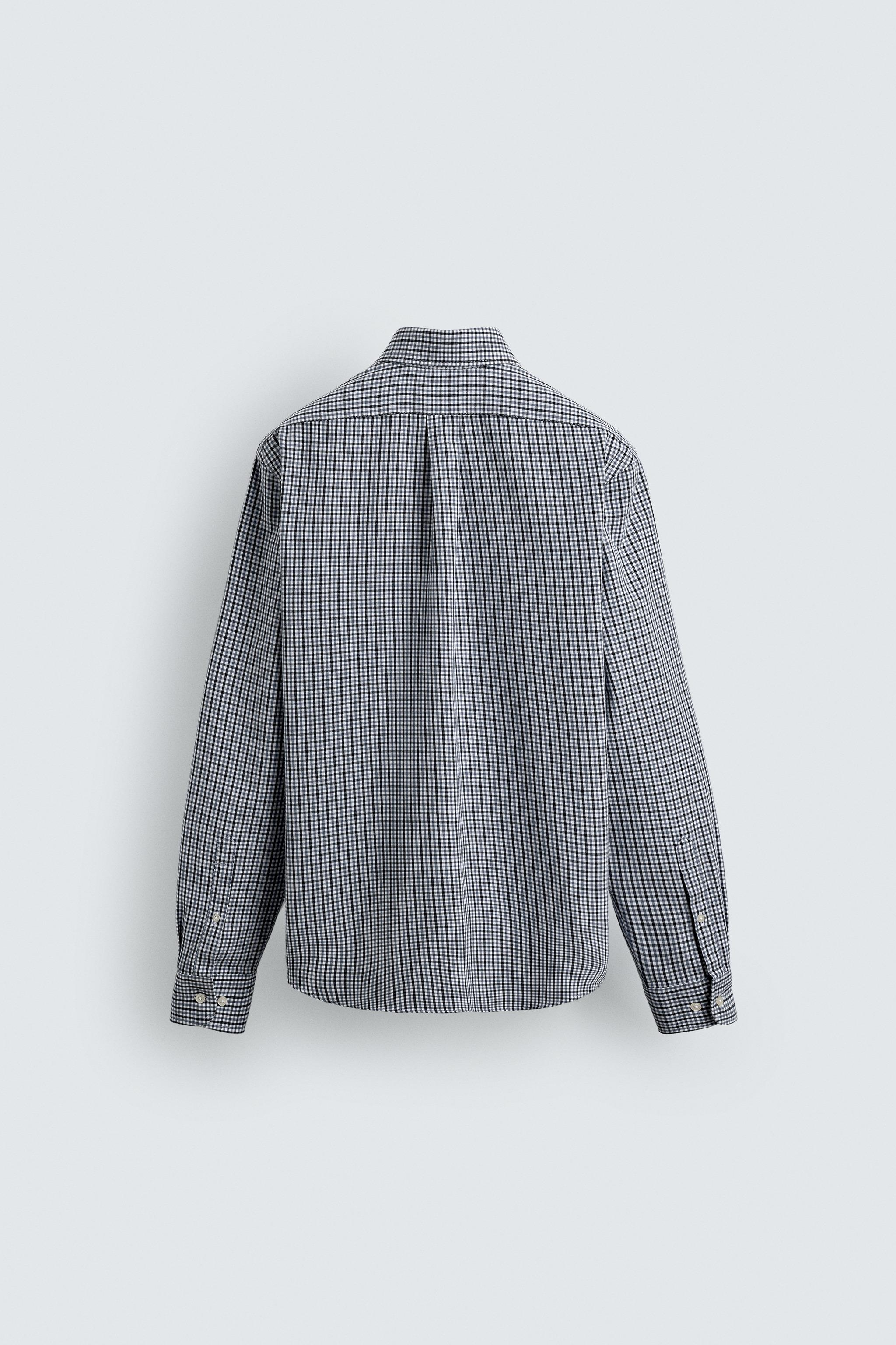 WASHED TEXTURED OXFORD SHIRT